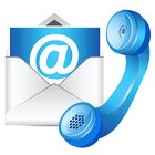 Phone and Email Icon Image